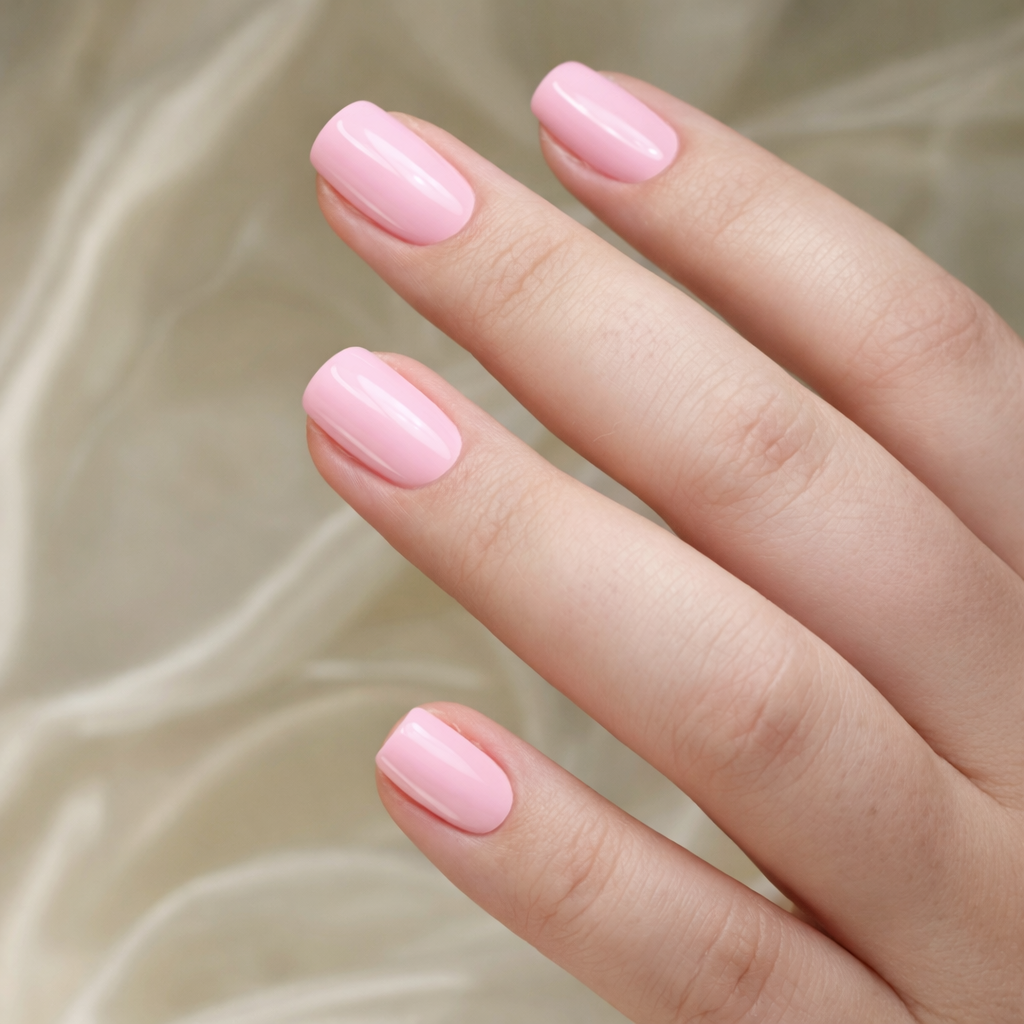 Manicure con esmalte nude Naturale